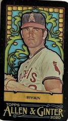 Nolan Ryan [Mini Stained Glass] #139 Baseball Cards 2020 Topps Allen & Ginter Prices