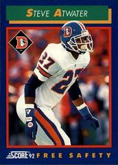 Steve Atwater Football Cards 1992 Panini Score Prices