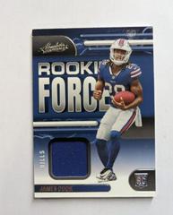 James Cook #RF-14 Football Cards 2022 Panini Absolute Rookie Force Prices