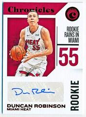 Duncan Robinson [red] Basketball Cards 2018 Panini Chronicles Rookie Signatures Prices