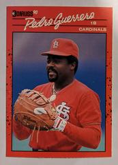 Pedro Guerrero #63 Baseball Cards 1990 Donruss Prices
