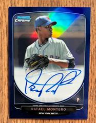 Rafael Montero [Blue Refractor] Baseball Cards 2013 Bowman Chrome Prospect Autograph Prices