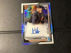 Kyle Harrison #CRA-KH Baseball Cards 2024 Bowman Chrome Rookie Autograph Prices