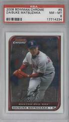 Daisuke Matsuzaka #5 Baseball Cards 2008 Bowman Chrome Prices