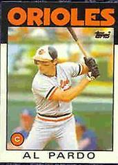 Al Pardo #279 Baseball Cards 1986 Topps Tiffany Prices
