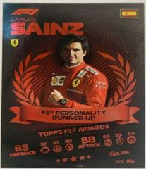 Carlos Sainz #228 Racing Cards 2021 Topps Turbo Attax Formula 1 Prices