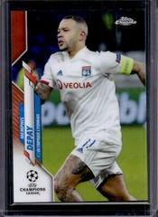 Memphis Depay [Orange Refractor] Soccer Cards 2019 Topps Chrome UEFA Champions League Prices