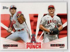 Reid Detmers, Shohei Ohtani #12P-23 Baseball Cards 2023 Topps One Two Punch Prices