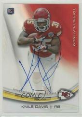 Knile Davis #A-KD Football Cards 2013 Topps Platinum Autograph Prices