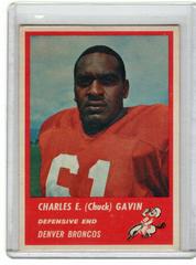 Charles Gavin #87 Football Cards 1963 Fleer Prices
