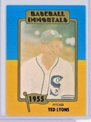 Ted Lyons Baseball Cards 1980 Baseball Immortals Prices