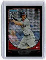 Clint Frazier [Black Wave Refractor] #BDPP15 Baseball Cards 2013 Bowman Chrome Draft Picks & Prospects Prices