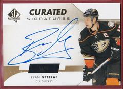 Ryan Getzlaf #SPC-RG Hockey Cards 2022 SP Authentic Curated Signatures Prices