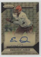 Emmanuel Ogbah [Gold Vinyl] #RA-EOG Football Cards 2016 Panini Prizm Rookie Autograph Prices