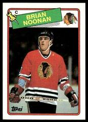 Brian Noonan #165 Hockey Cards 1988 Topps Prices