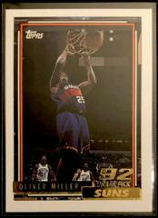 Oliver Miller #227 Basketball Cards 1992 Topps Gold Prices