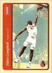 Elden Campbell #6 Basketball Cards 2004 Fleer Prices