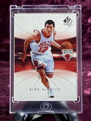 Kirk Hinrich Basketball Cards 2004 SP Authentic Prices
