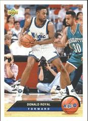 Donald Royal Basketball Cards 1992 Upper Deck McDonald's Prices