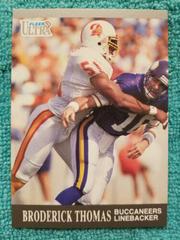 Broderick Thomas #267 Football Cards 1991 Ultra Prices
