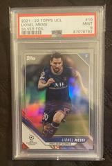 Lionel Messi [Silver] #10 Soccer Cards 2021 Topps UEFA Champions League Prices