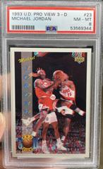 Michael Jordan Basketball Cards 1993 Upper Deck Pro View 3-D Prices
