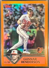 Gunnar Henderson [Orange Hot] #202 Baseball Cards 2023 Topps Archives Prices