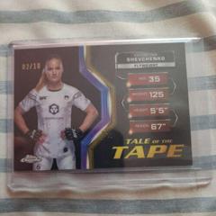 Valentina Shevchenko #TFT-29 Ufc Cards 2024 Topps Chrome UFC Tale of the Tape Prices