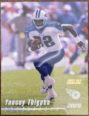 Yancey Thigpen [First Day Issue] Football Cards 1999 Stadium Club Prices