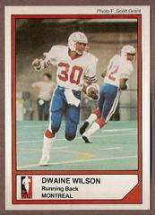 Dwaine Wilson #131 Football Cards 1984 Jogo CFL Prices