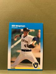 Bill Wegman #360 Baseball Cards 1987 Fleer Prices