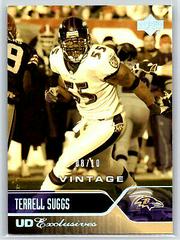 Terrell Suggs [UD Exclusives Vintage] #18 Football Cards 2004 Upper Deck Prices