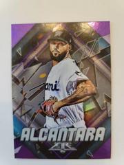 Sandy Alcantara [Purple] Baseball Cards 2022 Topps Fire Prices