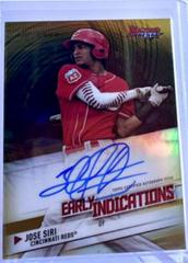 Jose Siri [Gold] #EIA-JS Baseball Cards 2018 Bowman's Best Early Indications Autographs Prices