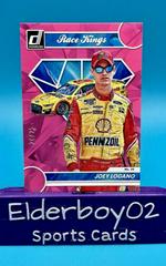Joey Logano [Pink] #7 Racing Cards 2023 Panini Donruss NASCAR Prices