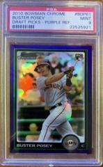 Buster Posey [Purple Refractor] #BDP61 Baseball Cards 2010 Bowman Chrome Draft Picks Prices