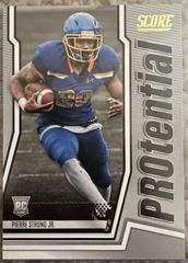 Pierre Strong Jr. [Gold] Football Cards 2022 Panini Score Protential Prices