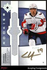 Hendrix Lapierre [Platinum] Hockey Cards 2021 Ultimate Collection Emblems Auto Prices