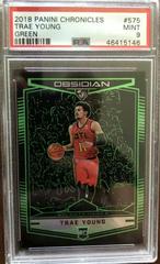 Trae Young [Green] Basketball Cards 2018 Panini Chronicles Prices