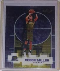 Reggie Miller [Gold Refractor] Basketball Cards 2000 Finest Prices