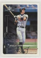Chipper Jones [Silver Script] Baseball Cards 1999 Upper Deck MVP Prices