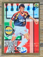 Andrew Shue [Gold] #25 Soccer Cards 1997 Upper Deck MLS Prices
