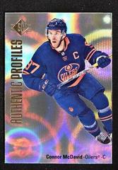 Connor McDavid [Foilboard] Hockey Cards 2021 SP Authentic Profiles Prices