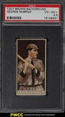 George McBride Baseball Cards 1912 T207 Brown Background Prices