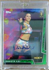 Dakota Kai [Green Autograph] Wrestling Cards 2018 Topps WWE Women's Division Prices
