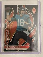 Trevor Lawrence [Black] #FLA-22 Football Cards 2023 Panini Phoenix Flame Throwers Prices