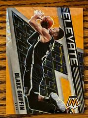 Blake Griffin [Orange Fluorescent] #15 Basketball Cards 2021 Panini Mosaic Elevate Prices