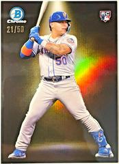 Francisco Alvarez [Gold] Baseball Cards 2023 Bowman Spotlights Prices