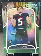 Drake London [Spectrum Green] #INT-6 Football Cards 2022 Panini Absolute Introductions Prices