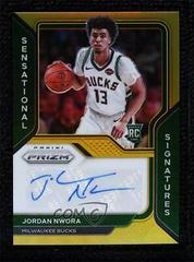 Jordan Nwora [Gold Prizm] Basketball Cards 2020 Panini Prizm Sensational Signatures Prices